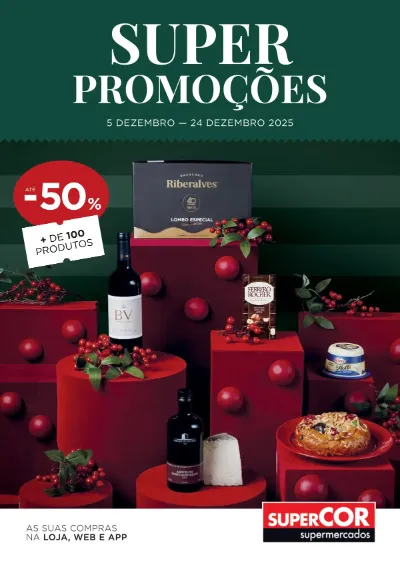 Folheto Supercor Super Promoções de 5 a 24 dezembro