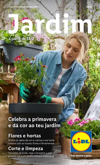 Folheto Lidl - Especial Jardim
