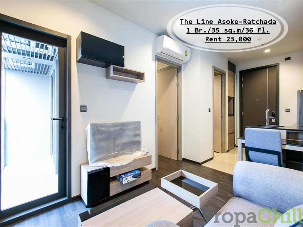 เช่า The Line Asoke Ratchada