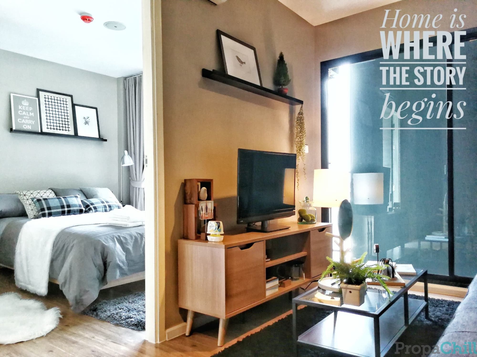 เช่า- B Republic Condo / 2 นอน / 41 ตรม. /ชั้น 7 /ใกล้ BTS ปุณวิถี เช่า 15,000 บ.