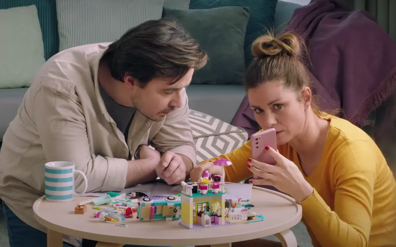 Auchan - Lego matrica