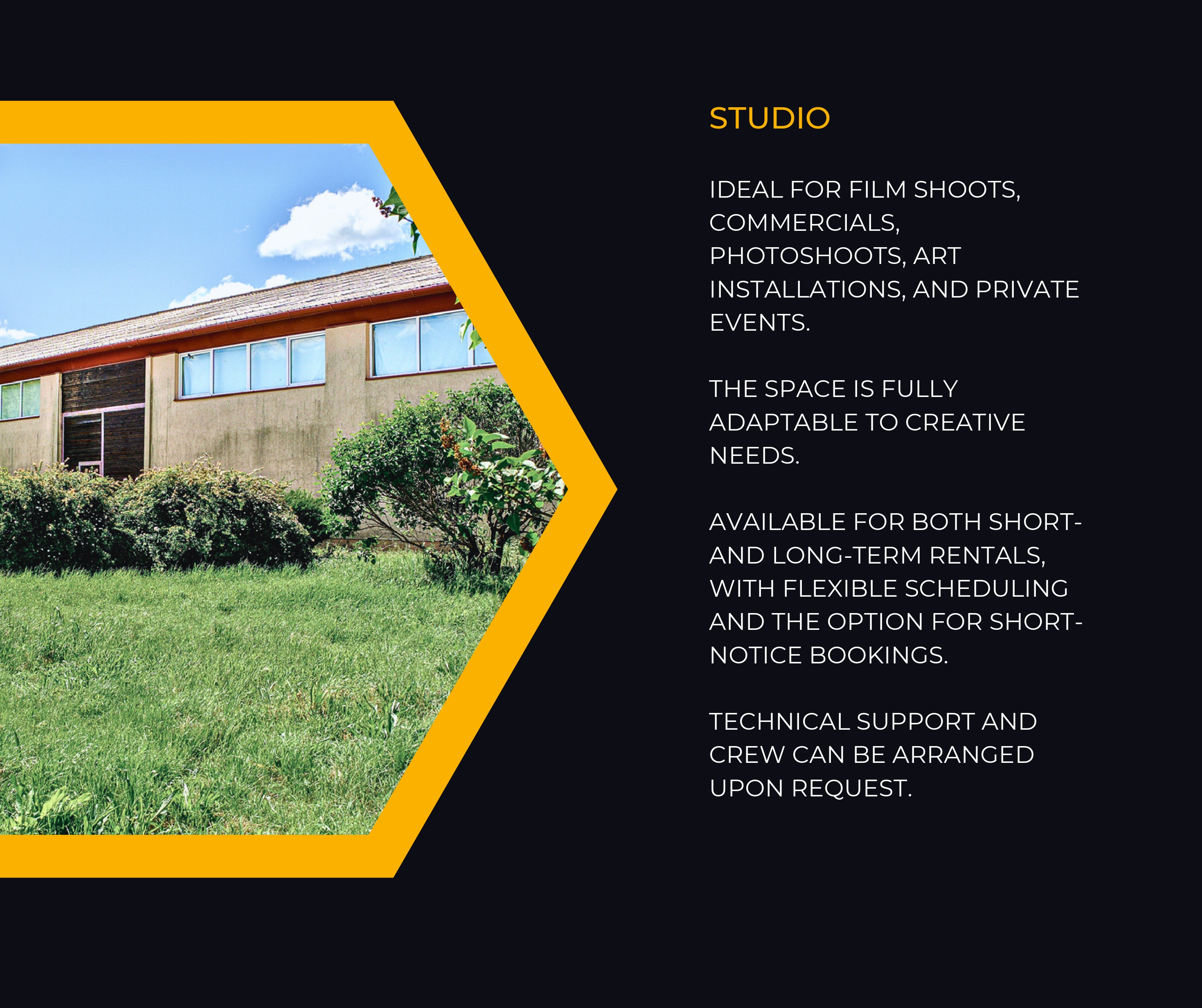 rent studio warehouse Budapest Etyek Korda Prop Club film movie shooting rental