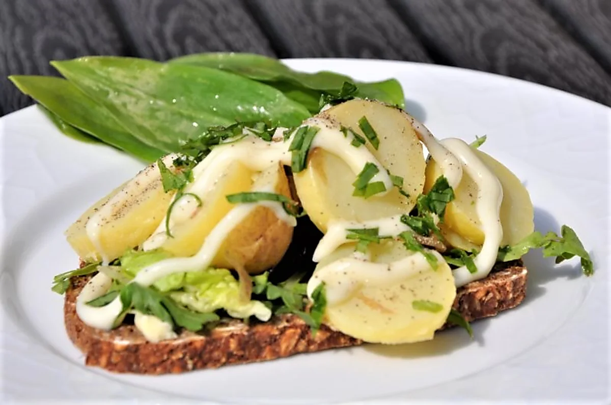 Kartoffelmad med Ramsløg