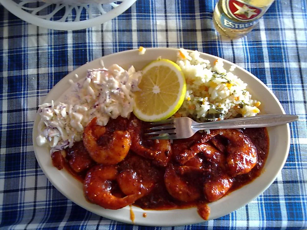 Camarones a la muy diabla Camarones a la muy diabla