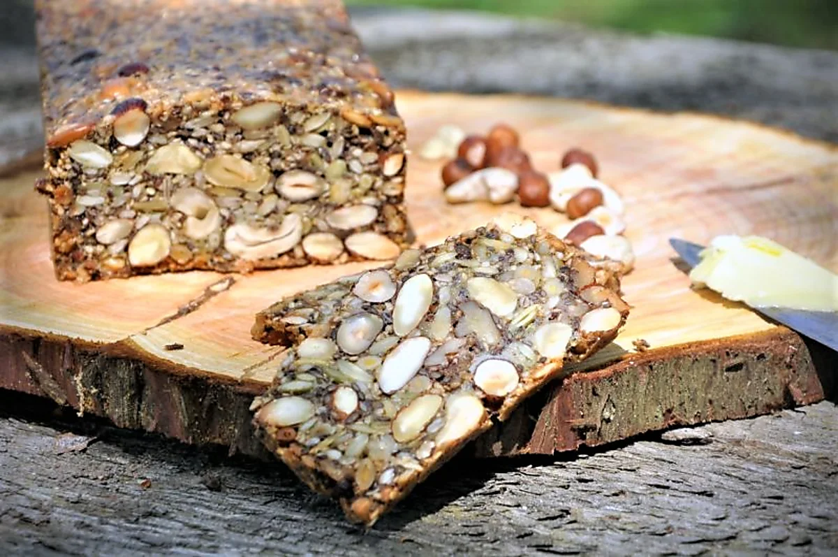Palæo nøddebrød Palæo nøddebrød