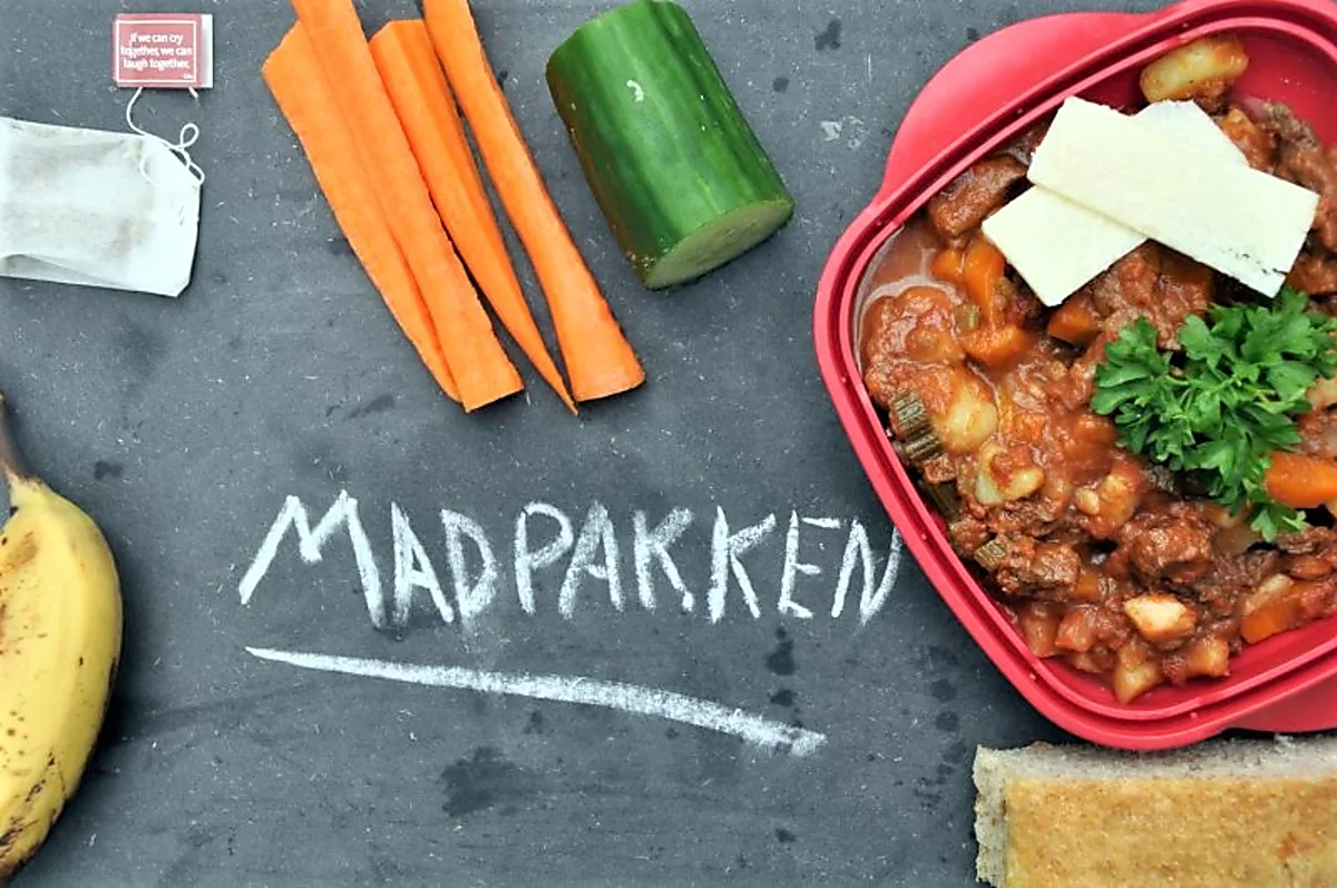 Madpakke til voksen - gårsdagens rester Madpakke til voksen - gårsdagens rester