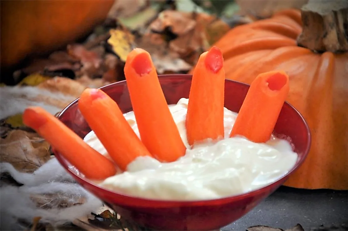 Serverede fingre til halloween Serverede fingre til halloween