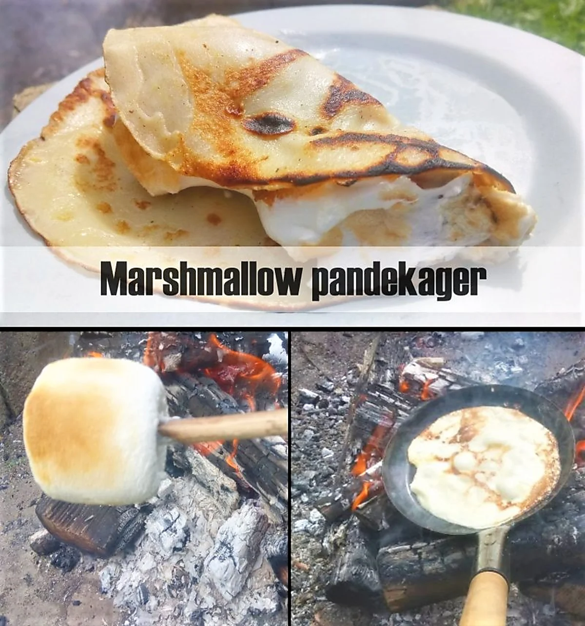 Marshmallow pandekager Marshmallow pandekager