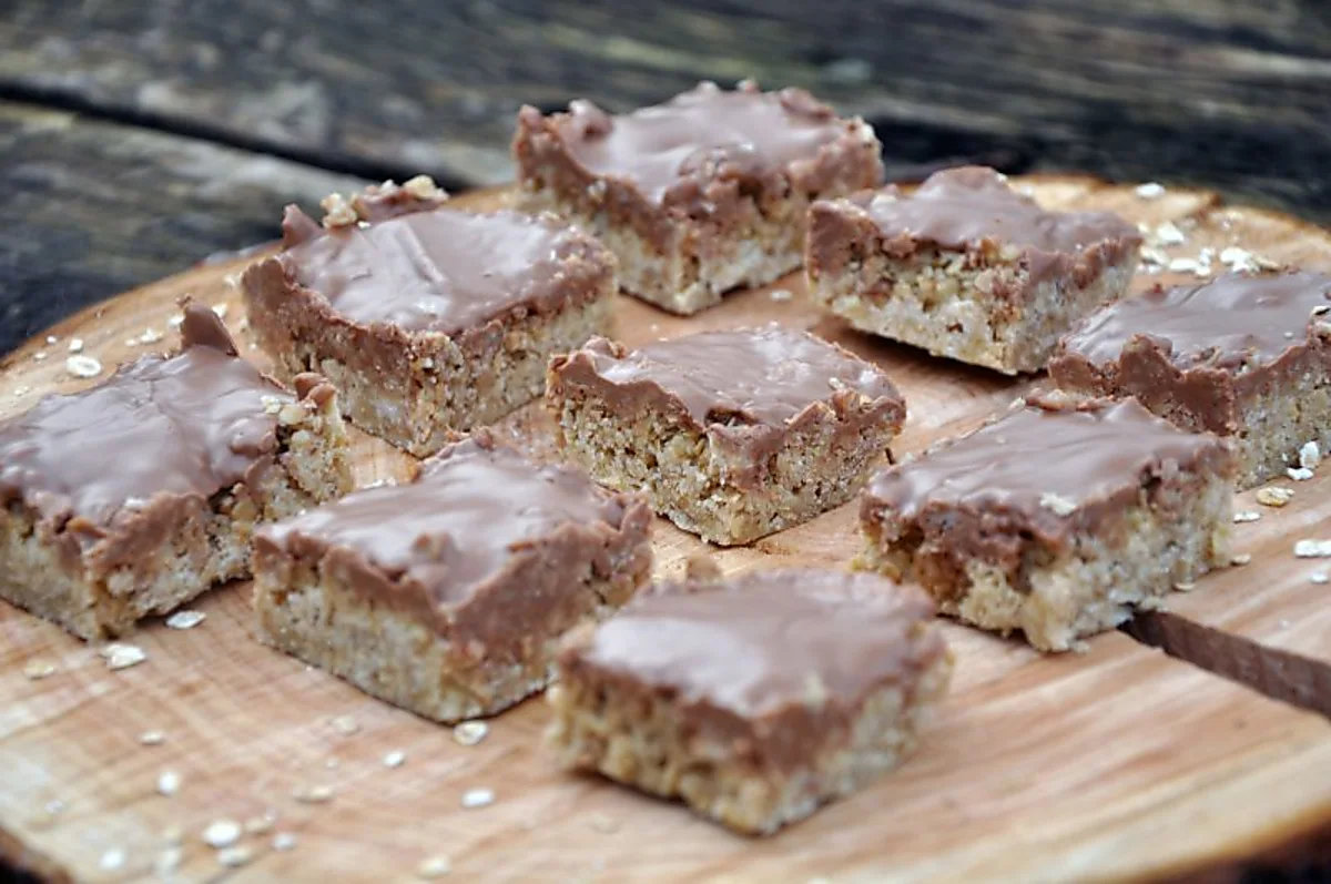 Havretern med nougat Havretern med nougat