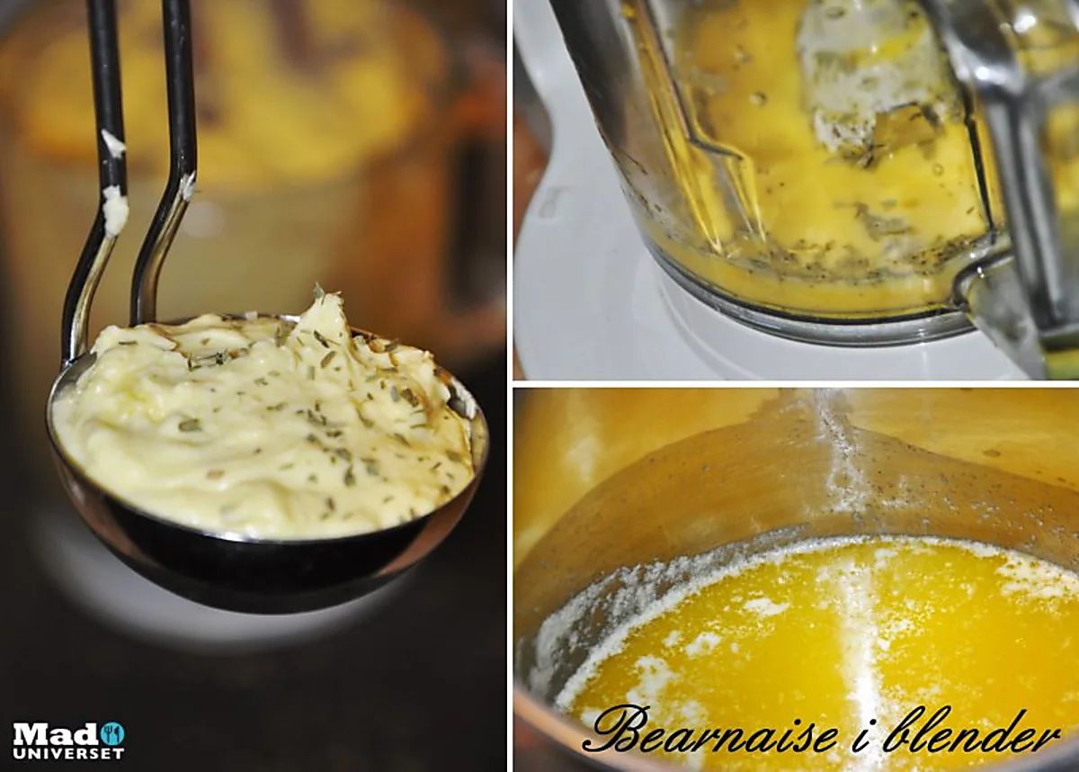 Bearnaise sauce i blender Bearnaise sauce i blender