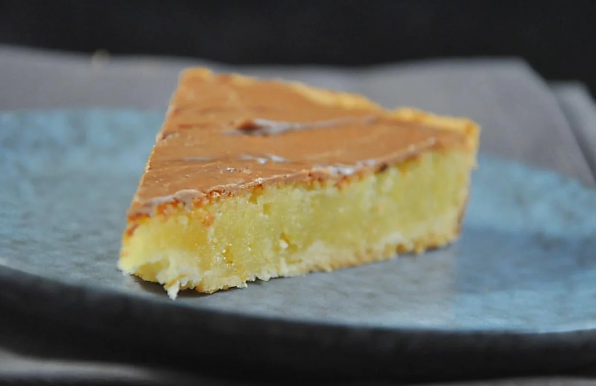 Mazarintærte med Nougat Mazarintærte med Nougat