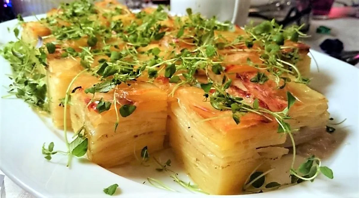 pommes anna opskrift - Forberedelse og præsentation
