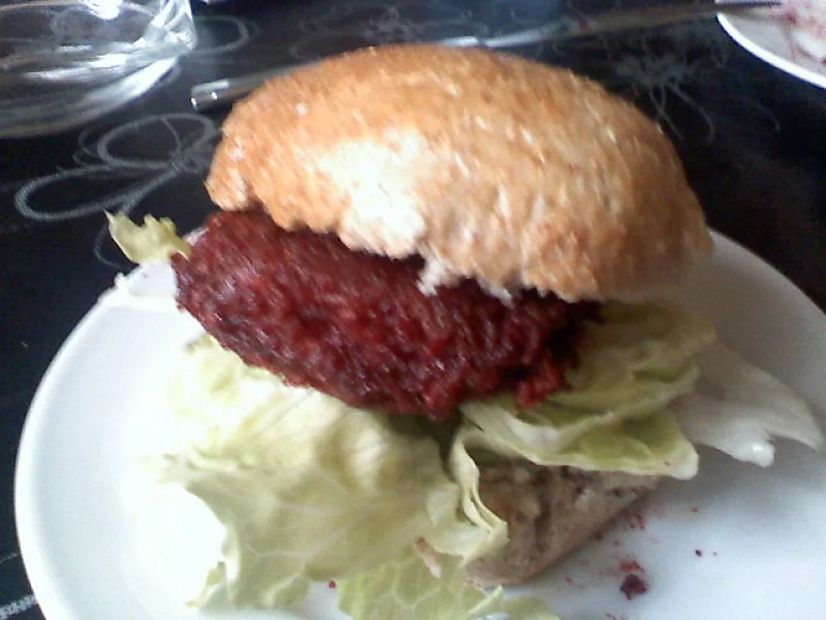 Rødbede frikadeller Rødbede frikadeller