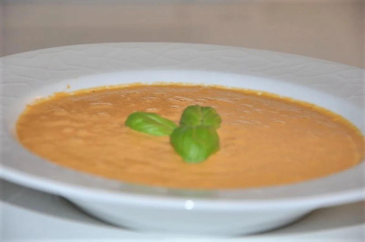 Cremet grønsagssuppe