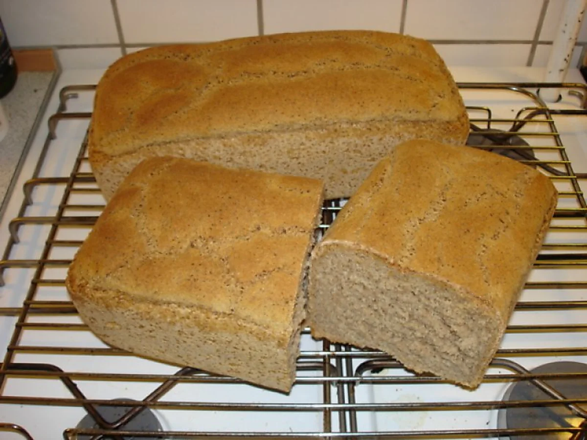 Rugbrød (2 brød) opskrift - Forberedelse og præsentation