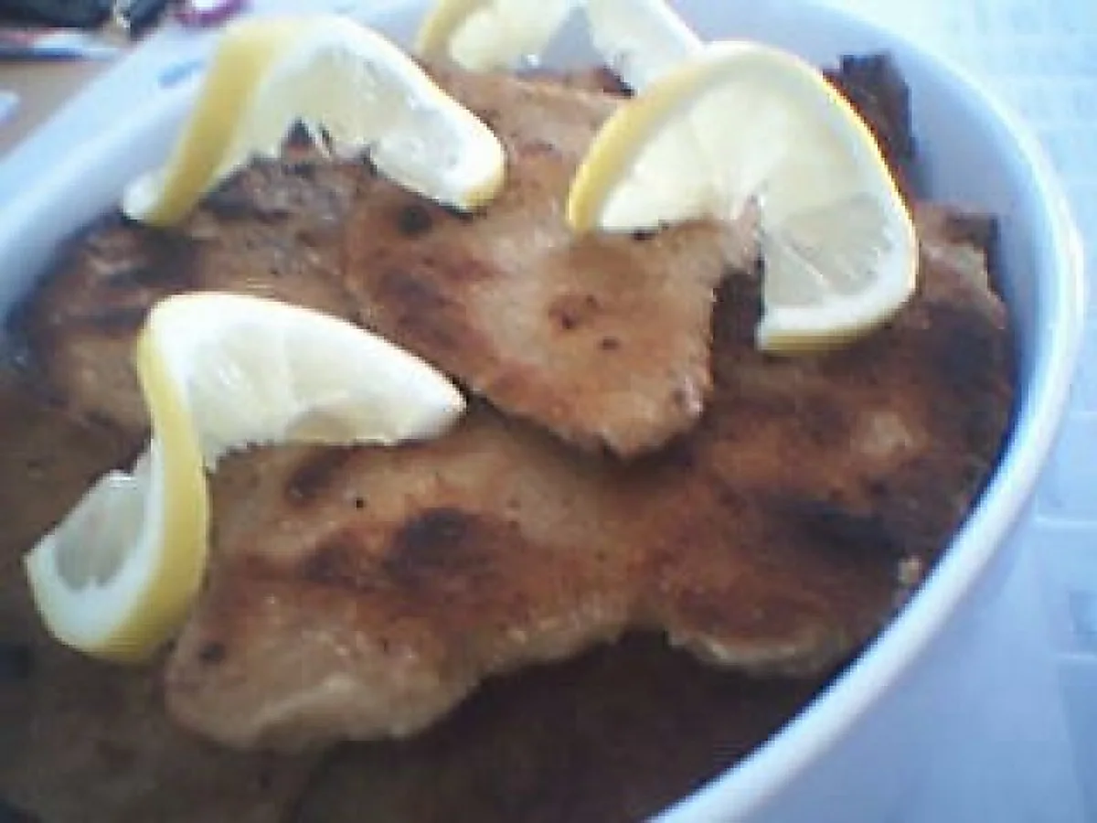 Fiskefileter med citron & Remolade Fiskefileter med citron & Remolade