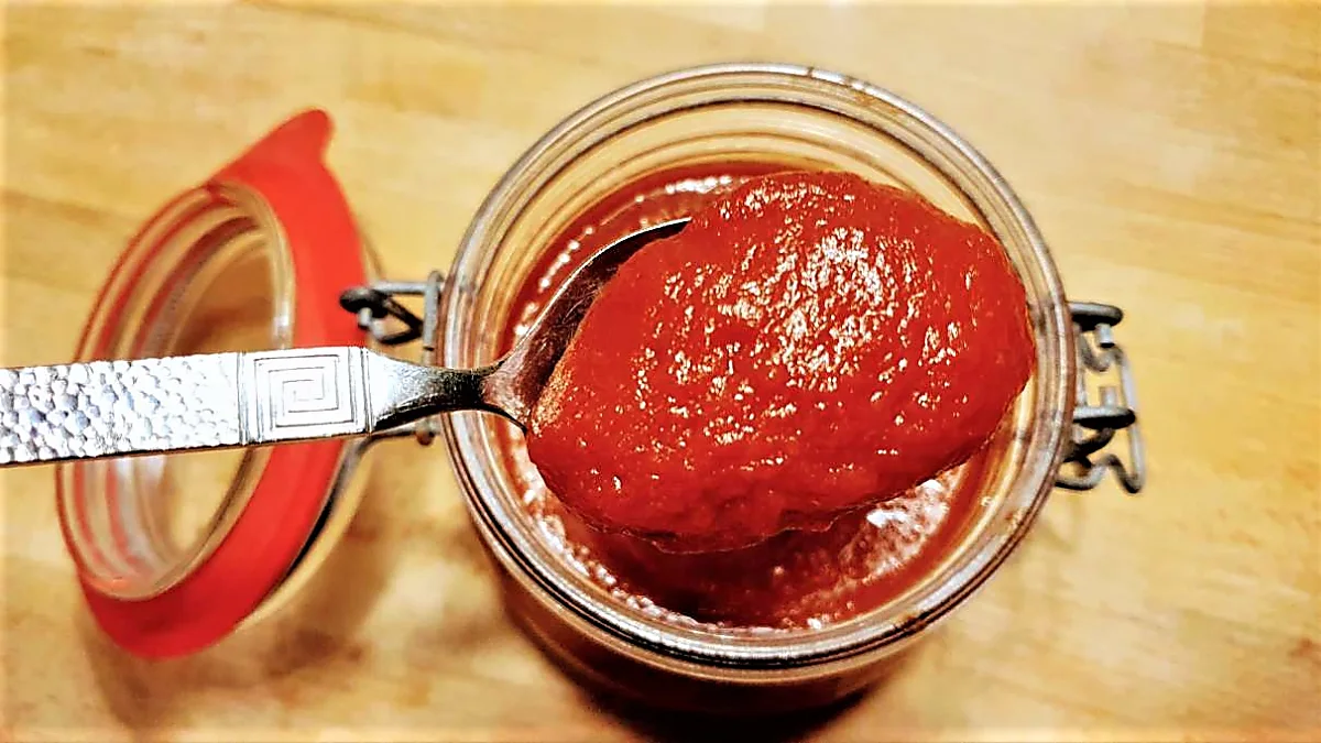Hjemmelavet ketchup Hjemmelavet ketchup