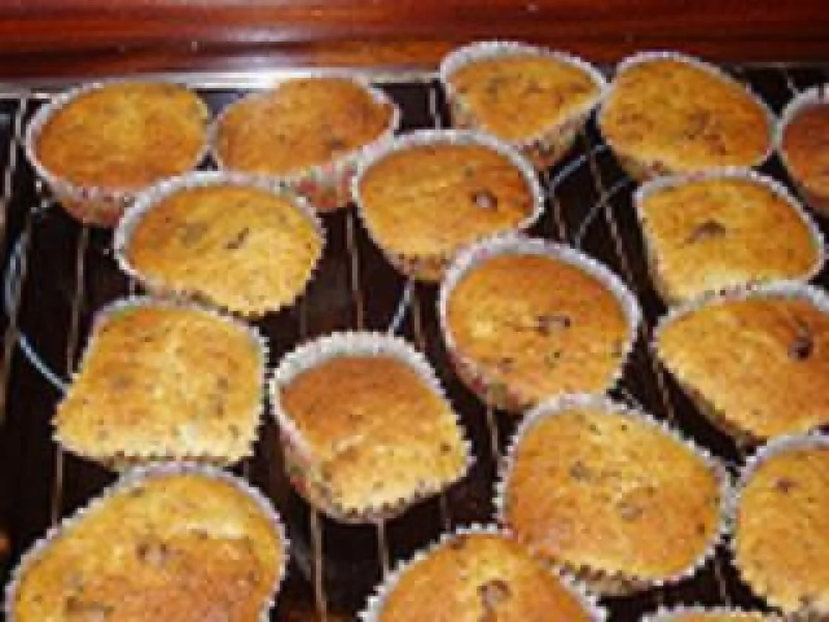 Banan-chokolade Muffins Banan-chokolade Muffins