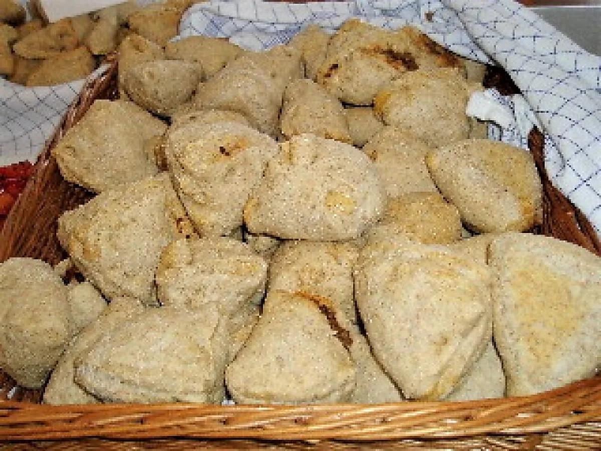 Grove pirogger med oksekød opskrift - Forberedelse og præsentation