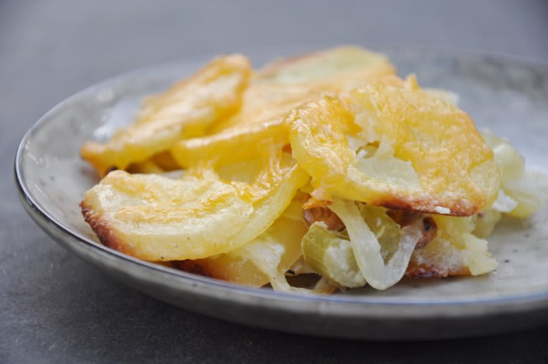 kantarel/kartoffelfad opskrift - Lækker hjemmelavet ret