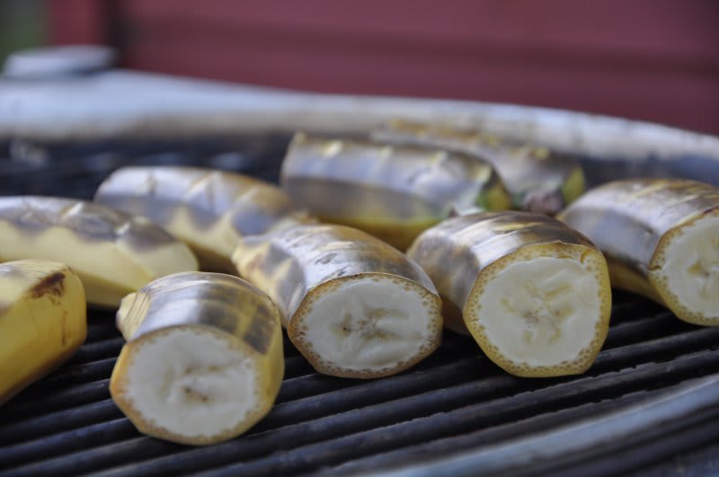 Grillet banan