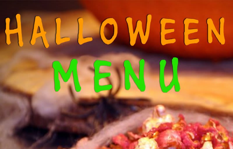 Halloween menu opskrift - Lækker hjemmelavet ret