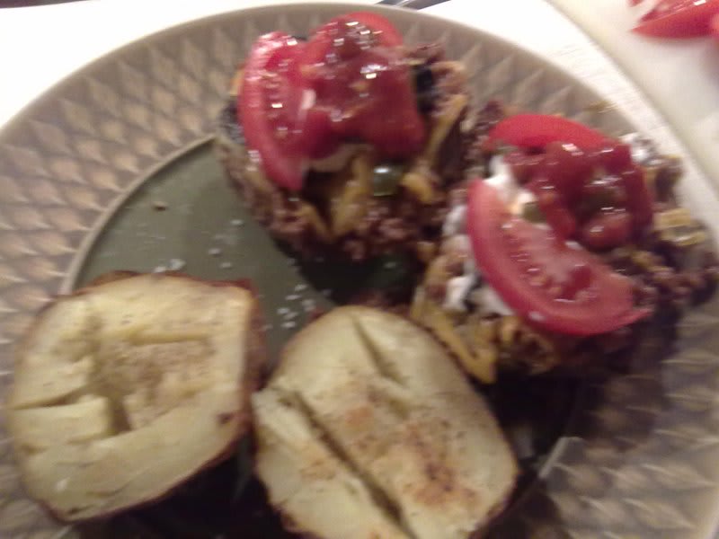 Bagekartoffel med tacofyld Bagekartoffel med tacofyld opskrift - Lækker hjemmelavet ret