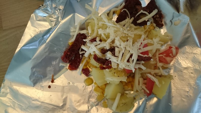 Kartoffelpakker i folie på grill opskrift - Lækker hjemmelavet ret