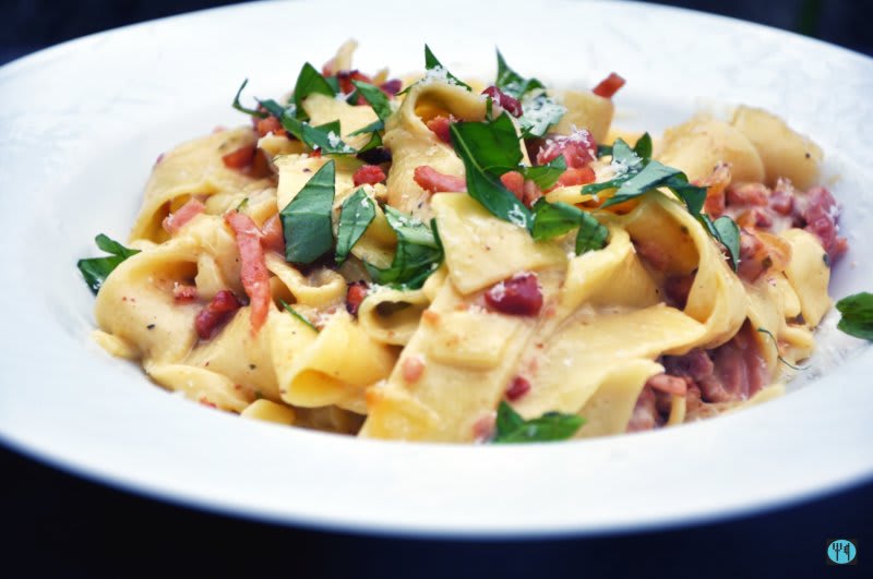 Spagetti Carbonara til en hver lejlighed opskrift - Lækker hjemmelavet ret