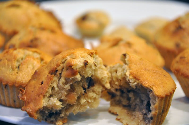 Lækkere banan muffins Lækkere banan muffins opskrift - Lækker hjemmelavet ret