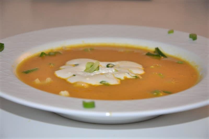 Orientalsk gulerodssuppe
