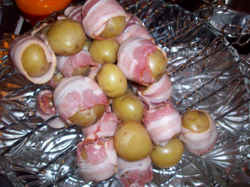 Bacon-kartofler til grill