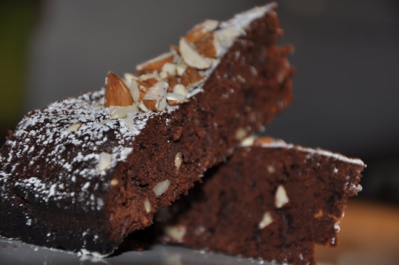 Chokolade-mandelkage