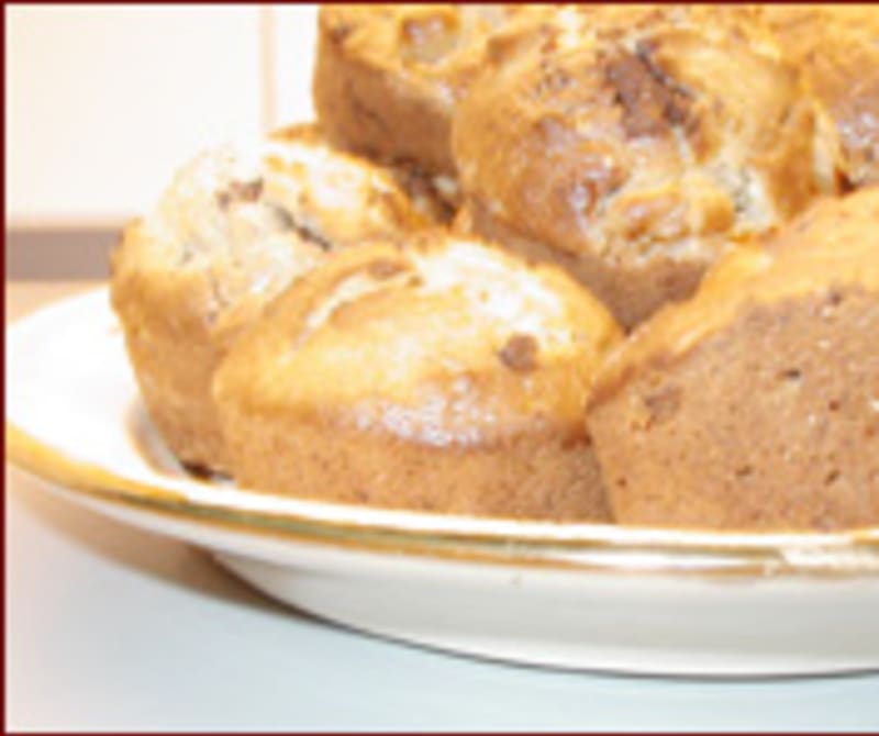 Banan chokolade muffins Banan chokolade muffins opskrift - Lækker hjemmelavet ret