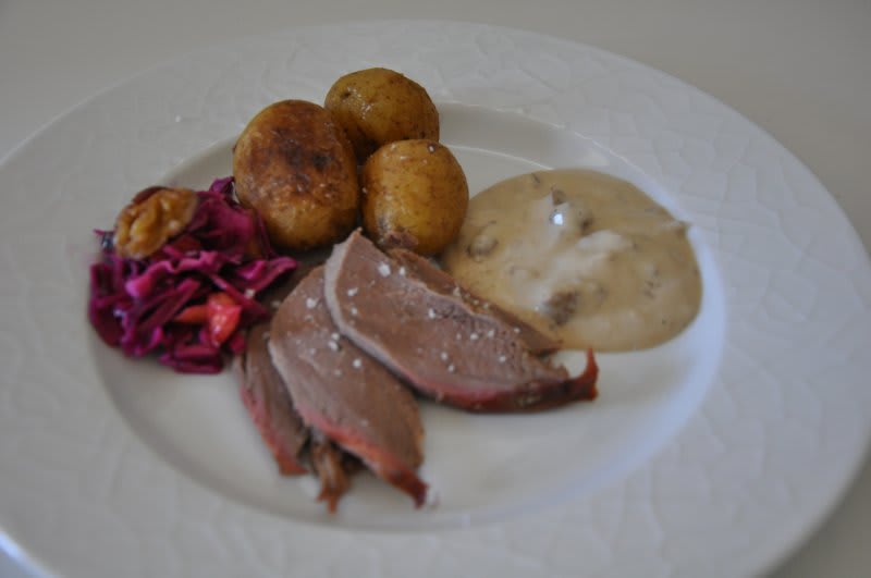 Grillet vildt dyrekølle opskrift - Lækker hjemmelavet ret