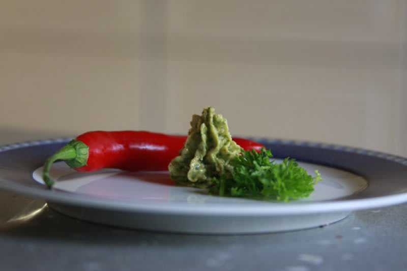 Persille Pesto med chili Persille Pesto med chili opskrift - Lækker hjemmelavet ret