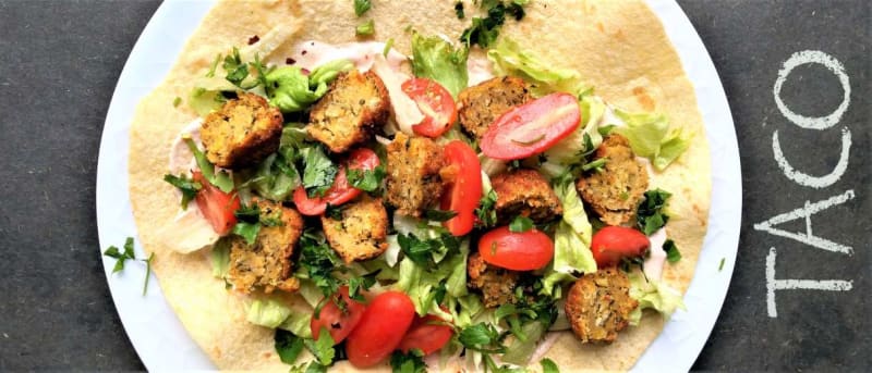 Falafel taco opskrift - Lækker hjemmelavet ret