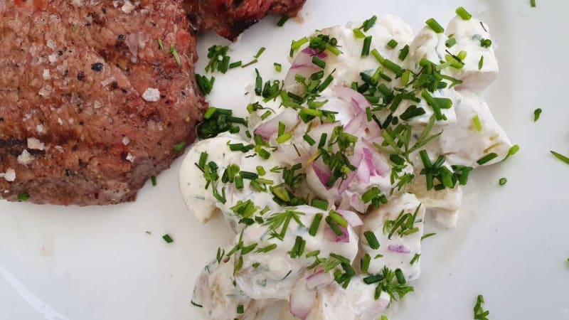 Grillet ribeye steak Grillet ribeye steak opskrift - Lækker hjemmelavet ret