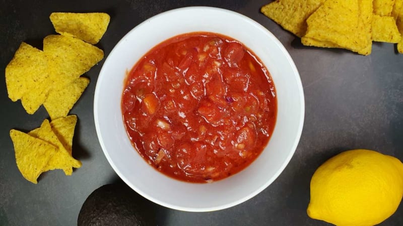 Hjemmelavet salsa / tacosauce Hjemmelavet salsa / tacosauce opskrift - Lækker hjemmelavet ret