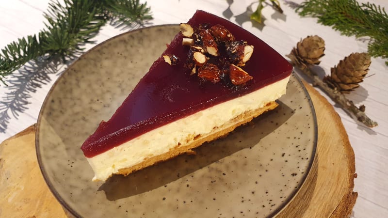 Risalamande Cheesecake Risalamande Cheesecake opskrift - Lækker hjemmelavet ret