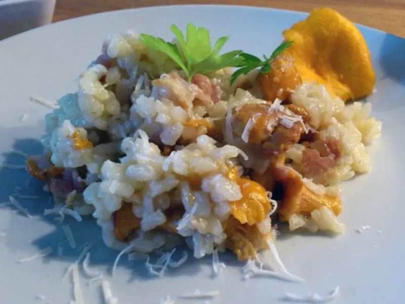 Kantarel risotto Kantarel risotto