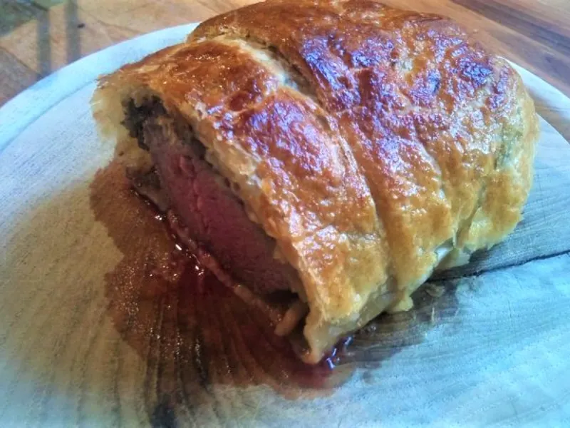 indbagt oksemørbrad / Beef Wellington 