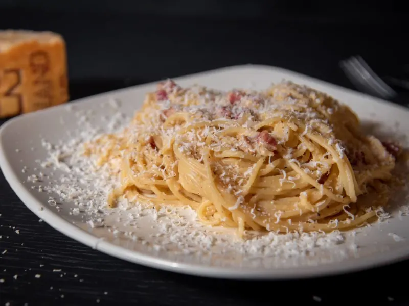 Pasta Cabonara uden æg