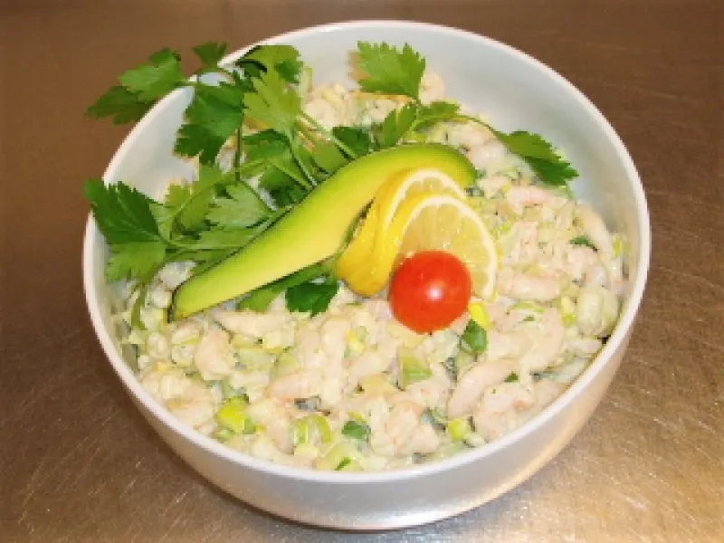 Rejesalat med avocado Rejesalat med avocado