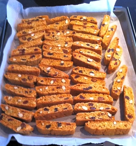 Biscotti, sprøde julesmåkager