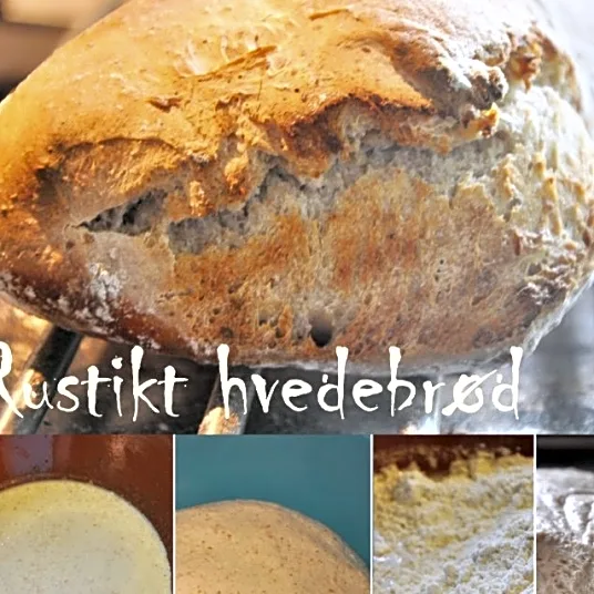 Rustikt hvedebrød