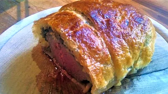 indbagt oksemørbrad / Beef Wellington 