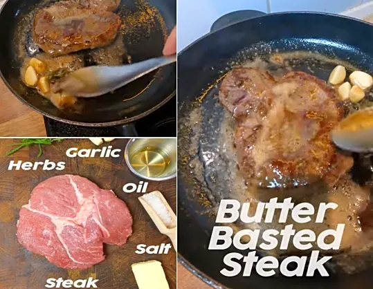 Butter Basted Steak