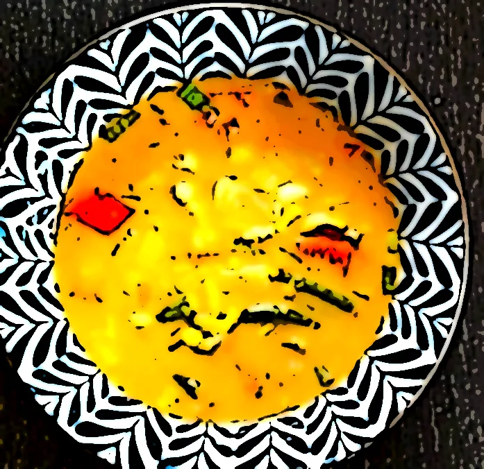 Spicy rød karrysuppe