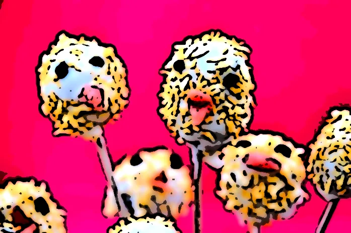 Påske popcakes